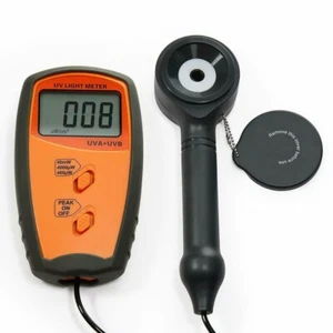 Digital UV Intensity Meter UVA & UVB Light Meter with Wavelength Range 290~390nm - Picture 1 of 15