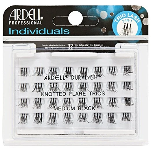 Lot 4 - ARDELL Duralash Trio Individual Knotted Flare Lashes Trios Medium - Image 1 of 1