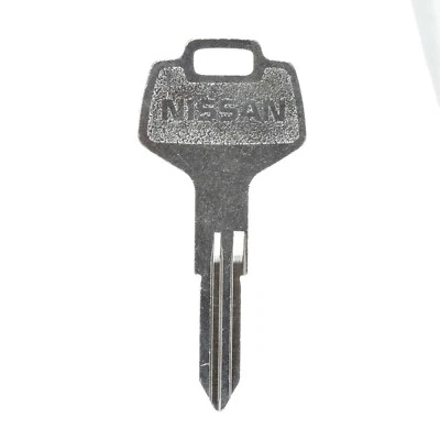 Llave de metal genuina Nissan OEM NUEVA en blanco sin cortar se adapta a 84-91 200SX 300ZX KEY00-00066 Foto 1 de 3