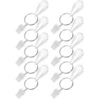  10 Pcs Household Curtain Weights Drapery Home Shower Counter Clips Delicate