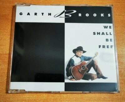 GARTH BROOKS We shall be free + The river +1 RARE DUTCH HOLLAND CD SINGLE 1992 - Image 1 of 2