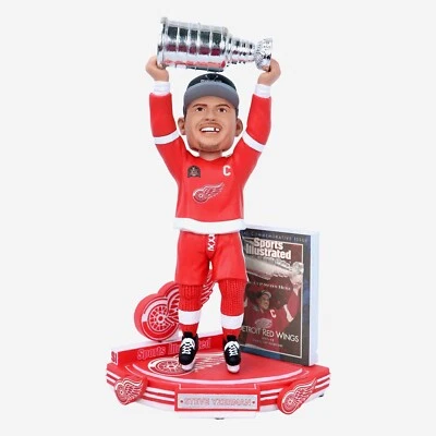 FOCO SPORTS ILLUSTRATED "THE CUP STAYS HERE" STEVE YZERMAN BOBBLEHEAD /100 BNIB! - Image 1 of 4