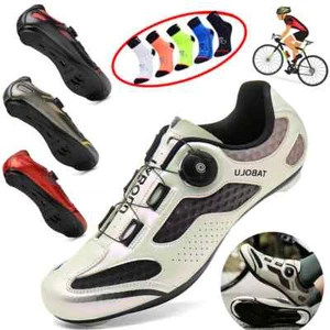 Professional MTB Cycling Shoes Men Women Non-slip Cross-country Bike Shoes - Picture 1 of 31