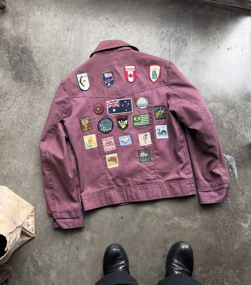 Chaqueta con parches vintage Foto 1 de 4