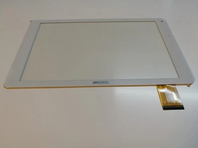 Bianco: Schermo Tattile Touchscreen Digitizer Archos AC101DPL - Immagine 1 di 3