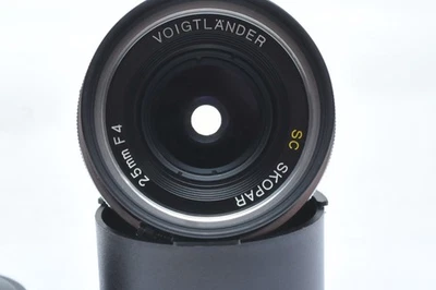 Voigtlander SC Skopar 25mm f4 Lens for Vintage Nikon S Mount - Image 1 of 4