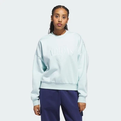 adidas women Cozy Holiday Graphic Sweatshirt - Image 1 of 4
