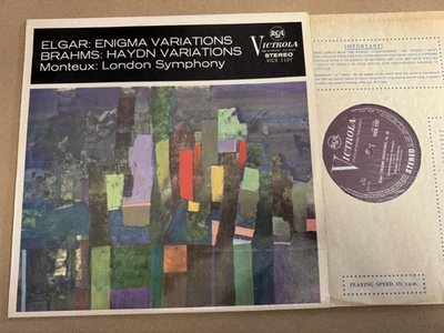 VICS 1107 Elgar Enigma Variations  Pierre Monteux LSO P/S - Image 1 of 3