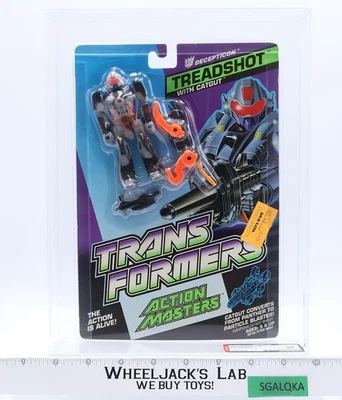 Treadshot Action Masters AFA HIGHEST GRADE 80 80/85/75 G1 Transformers 1990 - Image 1 of 4