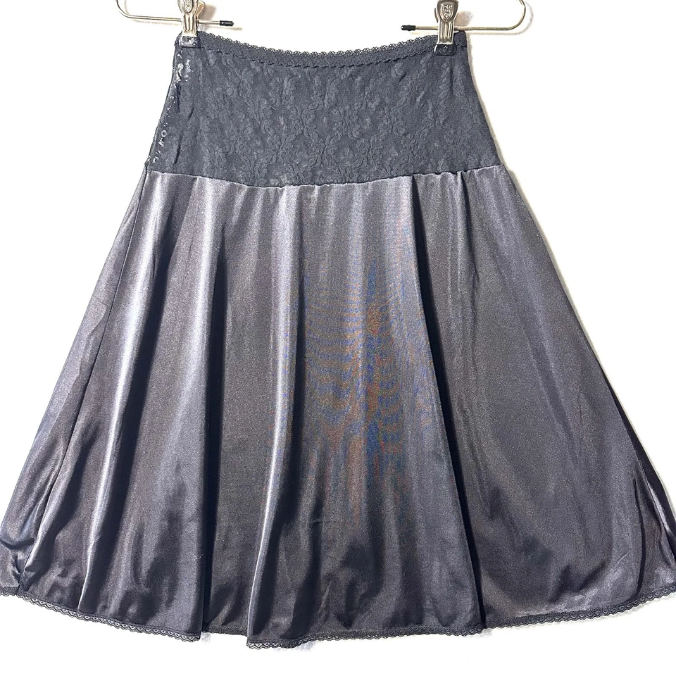 De colección Bestform Media Falda S Pequeña Negra Encaje Nylon Lencería Cottage Vamp Foto 1 de 4