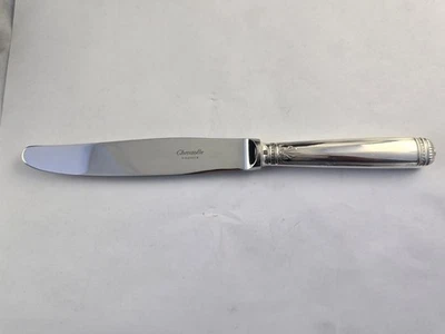 Cuchillo hueco moderno Malmaison by Christofle 1967 9" plateado Francia  Foto 1 de 4