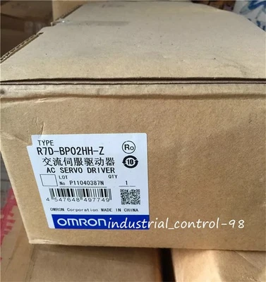 1PC New Omron R7D-BP02HH-Z R7DBP02HHZ Servo Driver In Box Expedited Shipping - Image 1 of 4