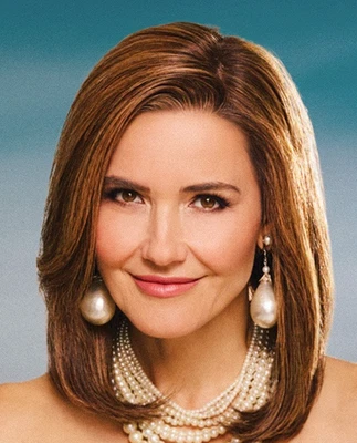 ПОЛНОЧЬ В ПАРИЖЕ 100% ЧЕЛОВЕЧЕСКИХ ВОЛОС ПАРИК Raquel W отправить цвет B4 ORDERLaceFt моноTop - Изображение 1 из 4