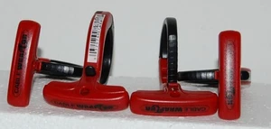 4 Garner Bender CWT2RR Wraptor Cable Cord Red Black Organizer Medium - Picture 1 of 5