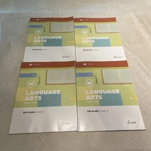 Lifepac Homeschool Curriculum - Language Arts - 5th Grade - Units 7-10 - Picture 1 of 8