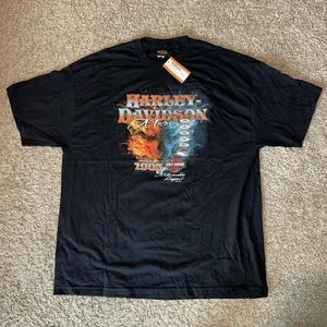 Woodstock Harley Davidson New York Double Sided Graphic T-Shirt Gr. 2XL - Bild 1 von 6