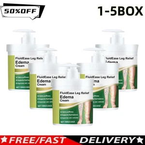 Crema antihinchazón para terapia de piernas crema para edema para piernas reducir la hinchazón de las piernas caja de 1-5 - Imagen 1 de 21