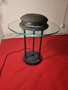 80er UFO TISCHLAMPE EDEL LED LAMPE DESIGN ROBERT SONNEMANN, DIMMBAR, VINTAGE SMC - Bild 1 von 9