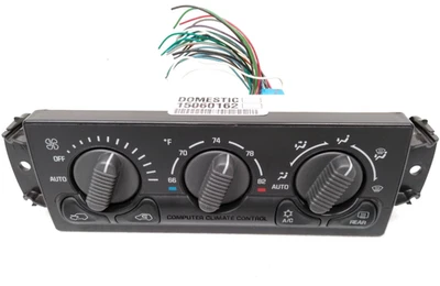 Interruptor de descongelación trasero control calefacción Yukon Tahoe 15060162 GMC 2000 2001 2002 W66 Foto 1 de 4