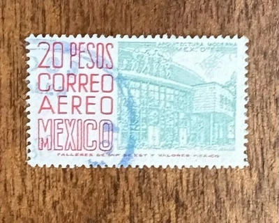 México: 1963. Juego de 1 correo aéreo usado, SC# C-268. Lote #10-09222 Foto 1 de 2
