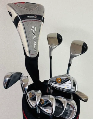 Taylormade Club Set 1W 5W 7W 5-9i Pw 52 56 PT 12pc RH Graphite Regular Men Golf - Image 1 of 4