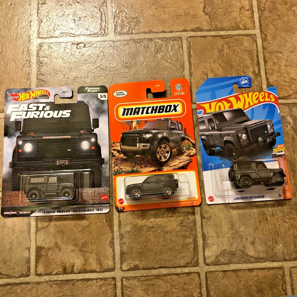 2019 Hot Wheels Premium Land Rover Defender 110 Hard Top Fast & Furious
