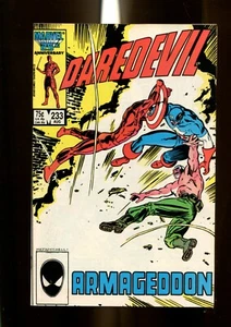 DAREDEVIL 233 (9.4) 2ND APP NUKE MILLER CAPTAIN AMERICA MARVEL (b045) - Picture 1 of 2