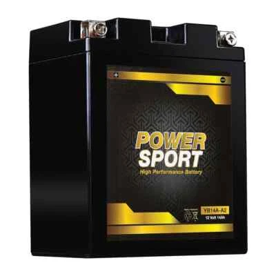 ExpertPower EB14A-A2 YB14-A2 12V14Ah Replacemnt Battery BTX14AH-BS, YTX14AH-B... - Image 1 of 4