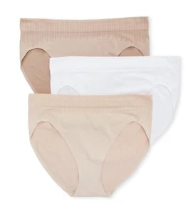 Bali DFMSH3 Comfort Revolution Seamless Hi Cut Panty - 3 Pack - Picture 1 of 2