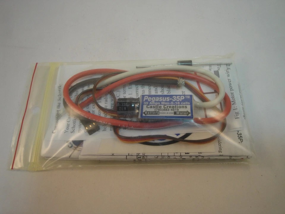 Pegasus 35P Regler für Bürstenmotoren, 35A, Multiplex 289026 - Bild 1 von 1