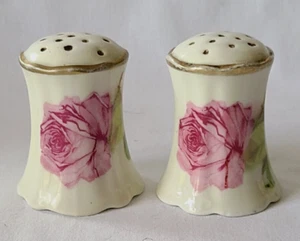 Royal Austria Rose O&EG Salt & Pepper Shakers or Hat Pin Displays - Picture 1 of 9