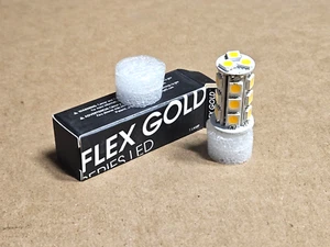 Unique Lighting Systems Flex Gold T3 Bi-Pin 2W 3000K 200 Lumen LED Bulb - Picture 1 of 5