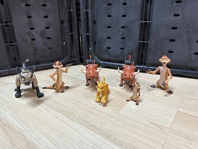 Lote de 7 Figuras Juguetes Disney El Rey León Burger King Años 90 De Colección Foto 1 de 4