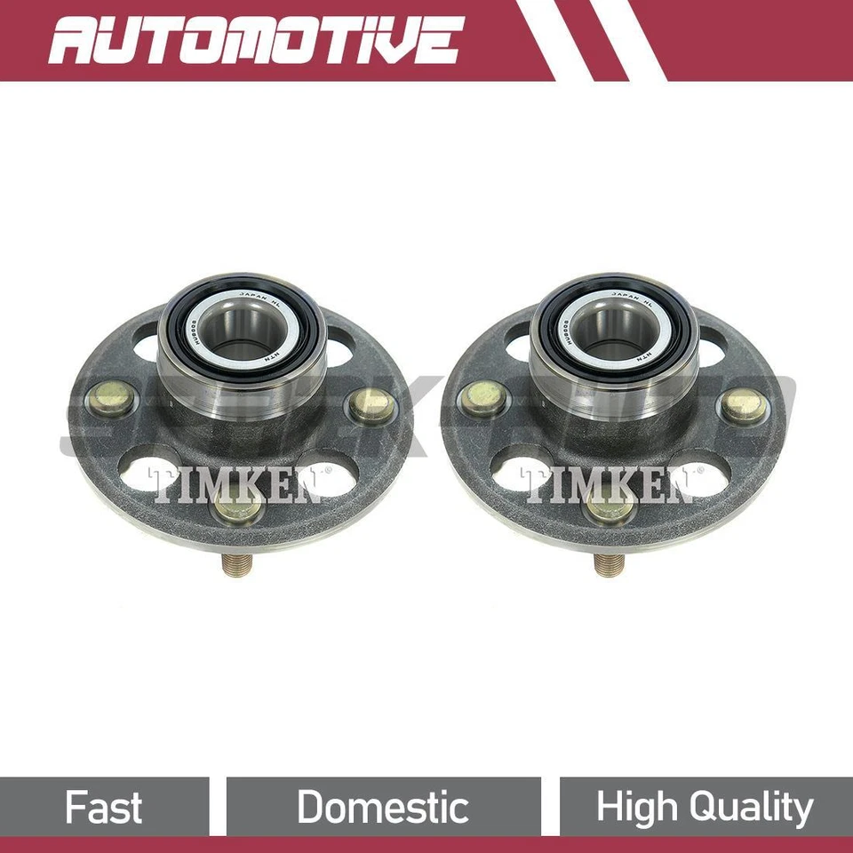 Conjunto de cojinete y buje de rueda trasera Timken para Honda Civic del Sol 1994 1993 Foto 1 de 4