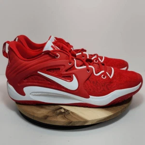 NIKE KD15 KD 15 TB KEVIN DURANT UNIVERSITY RED-WHITE DO9826-600 MEN’S SZ 18 - Picture 1 of 10