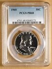 1960 Proof Franklin Silver Half Dollar Pcgs Pr68