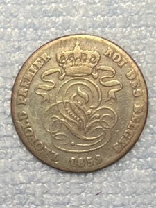 Belgium - 2 centimes 1859 - Picture 1 of 2