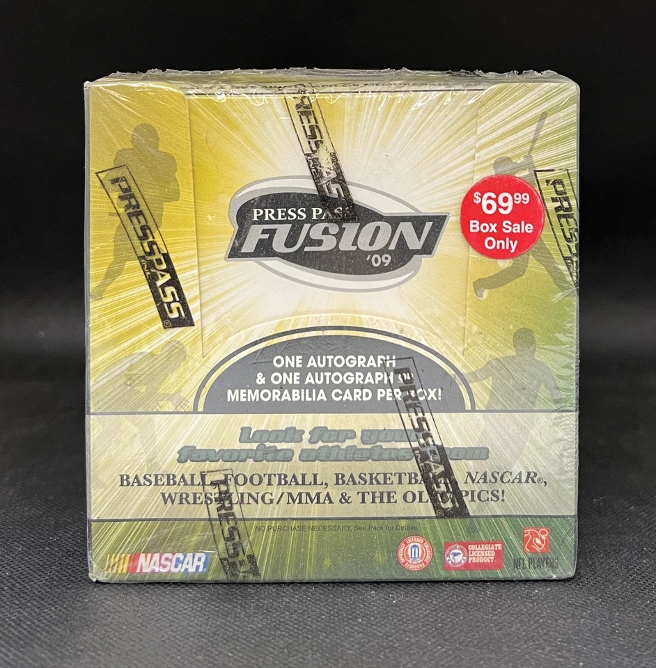 2009 Press Pass Fusion Hobby Box - Factory Sealed - QTY AVAIL - Image 1 of 2