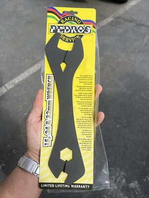 Pedros Racing Service 15mm 24mm 32mm Auriculares Pedal Herramienta Llave Plana NOS. -Q2- Foto 1 de 4