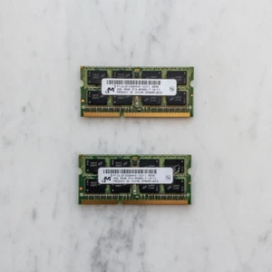 Micron 4GB 2X 2GB PC3-8500 1067 MHz for APPLE MacBook Pro iMac Mac - Picture 1 of 2