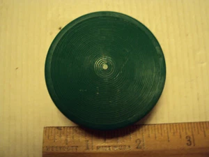 Square D, Sq D, 9001 K93G Green Mushroom, screw on 57mm dia new, replacement - Picture 1 of 2