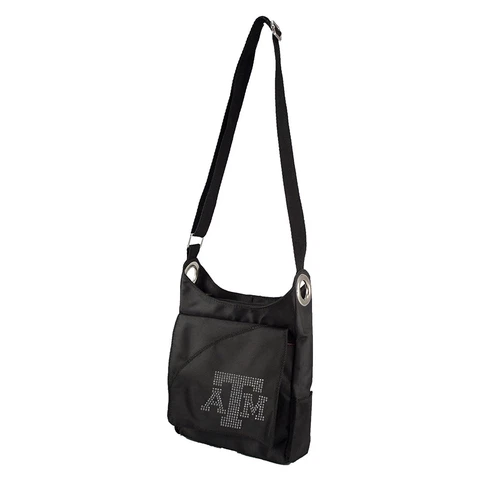 NCAA Sport Noir Sheen Cross-Body Purse Cover