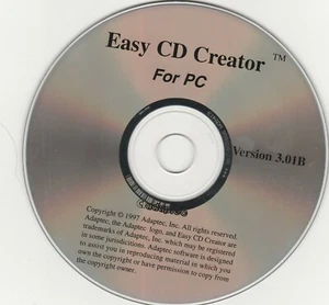 Easy CD Creator for PC ~ Version 3.01B by Adaptec ~ 1997 ~ CD-ROM - Picture 1 of 2