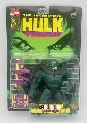 NEW MARVEL THE INCREDIBLE HULK SAVAGE ABOMINATION TOXIC BLASTER FIGURE TOYBIZ Cover