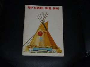 1967 WASHINGTON RED SKINS PRESS MEDIA GUIDE EX - Picture 1 of 1