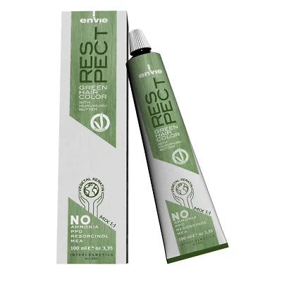 ENVIE TINTA CAPELLI NO AMMONIACA PPD RESORCINA NICHEL VEGAN GREEN HAIR COLOR