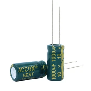 20pcs 16v1000uf Aluminum electrolytic capacitor Audio Power Adapter 8x16 10x17mm - Picture 1 of 5