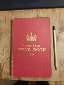 NEWCASTLE YEAR BOOK 1905 RARE GOOD - Picture 1 of 8