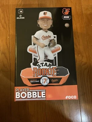 Jackson Holliday Baltimore Orioles Estrella Novato Bobblehead FOCO Nuevo 90/96 Foto 1 de 4