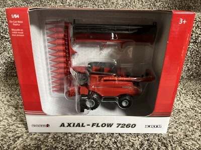 2024 ERTL 1:64 CASE IH Axial-Flow 7260 COMBINE w/DUALS 2 Heads! NEW!!! - Image 1 of 3